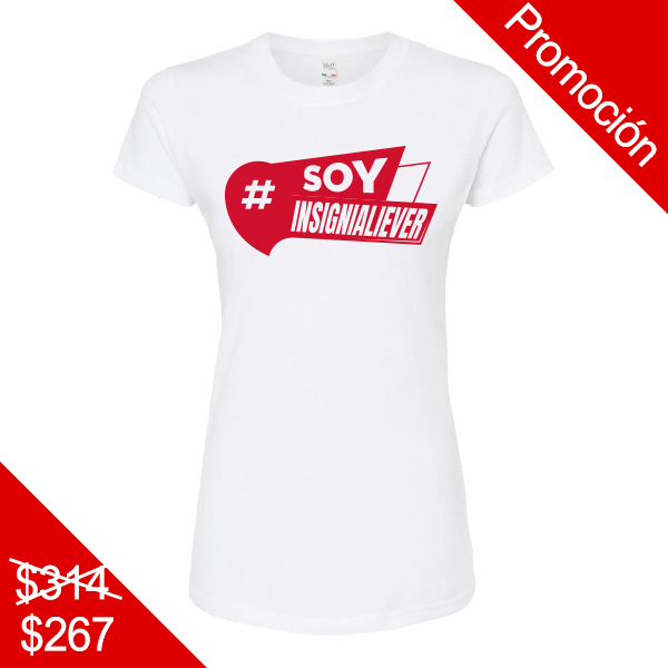 Camiseta Soy Insignialiever Dama 