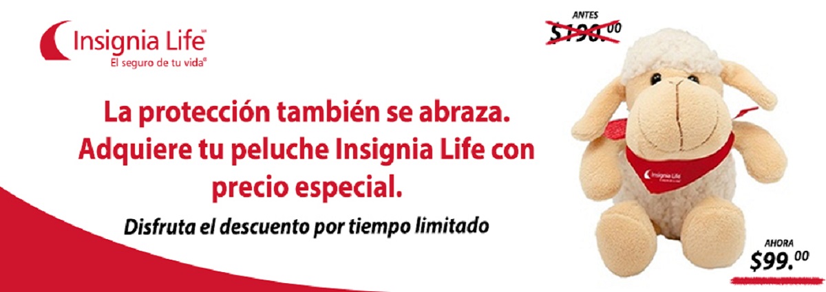 Peluche Insignia Life 